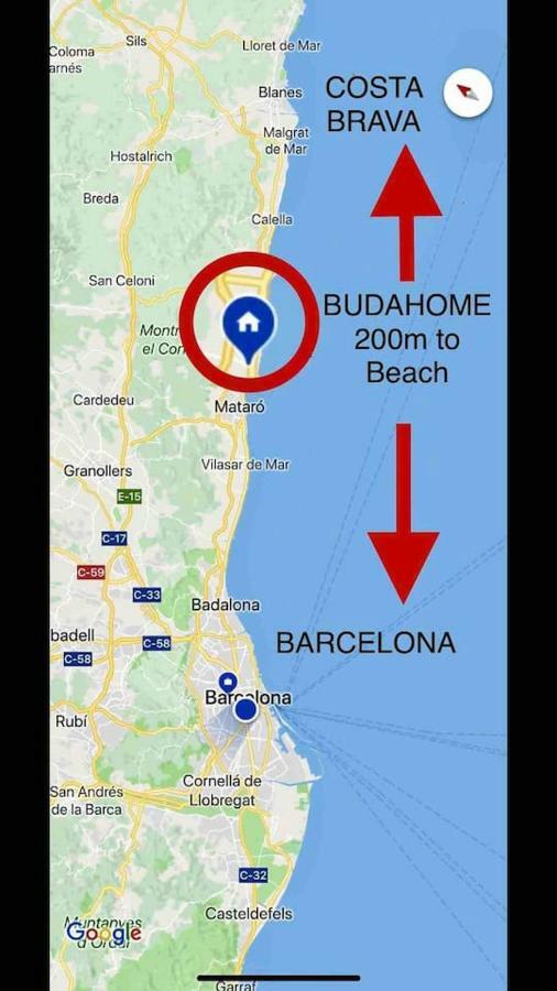 Espectacular Apartamento Cerca De Barcelona Con Free Wifi Canet De Mar Exteriör bild